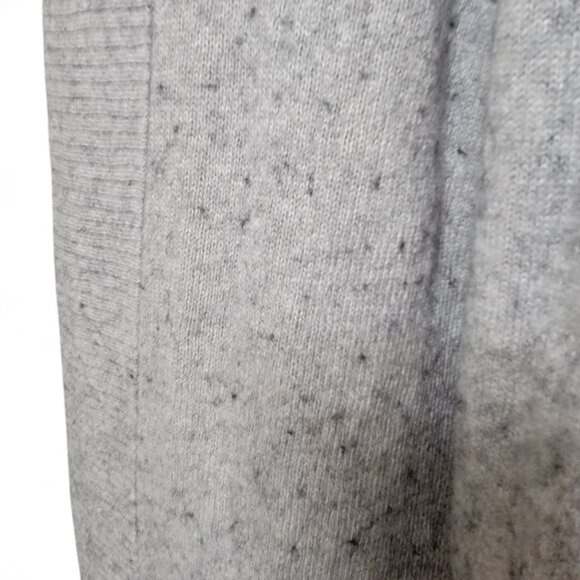 J. Crew Size M Gray Black Marled Open Cardigan, Gently Used Condition - Picture 3 of 11